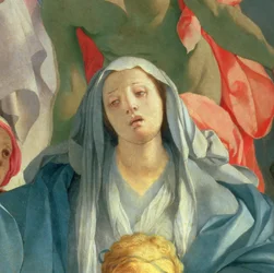 Krisztus letétele, 1525-28, 80052-es tábla részlete
